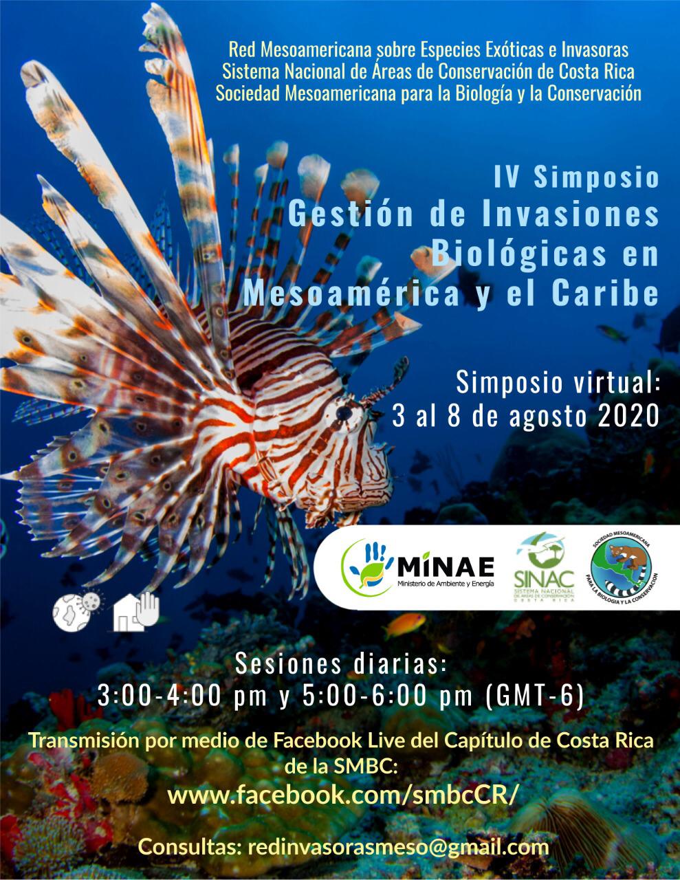 Afiche simposio Invasoras